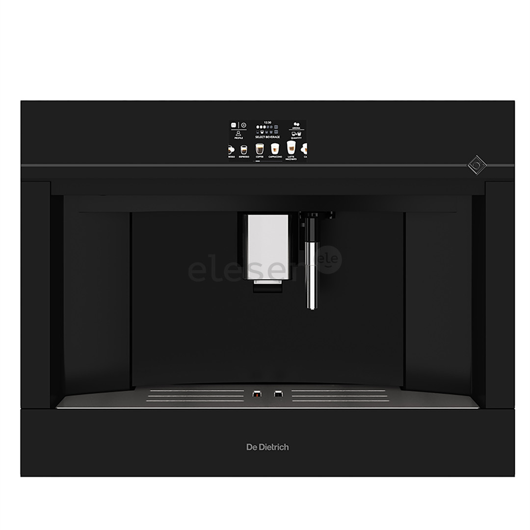 De Dietrich, black - Built-in espresso machine