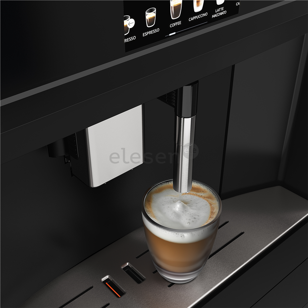De Dietrich, black - Built-in espresso machine