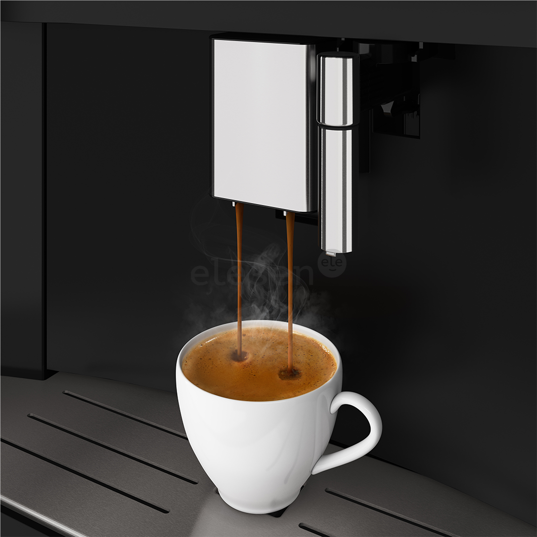 De Dietrich, black - Built-in espresso machine