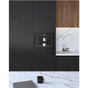 De Dietrich, black - Built-in espresso machine