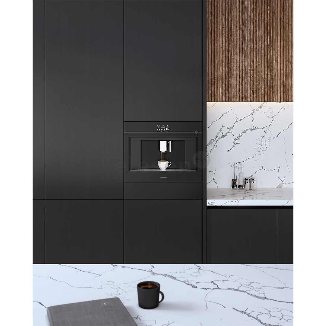 De Dietrich, black - Built-in espresso machine
