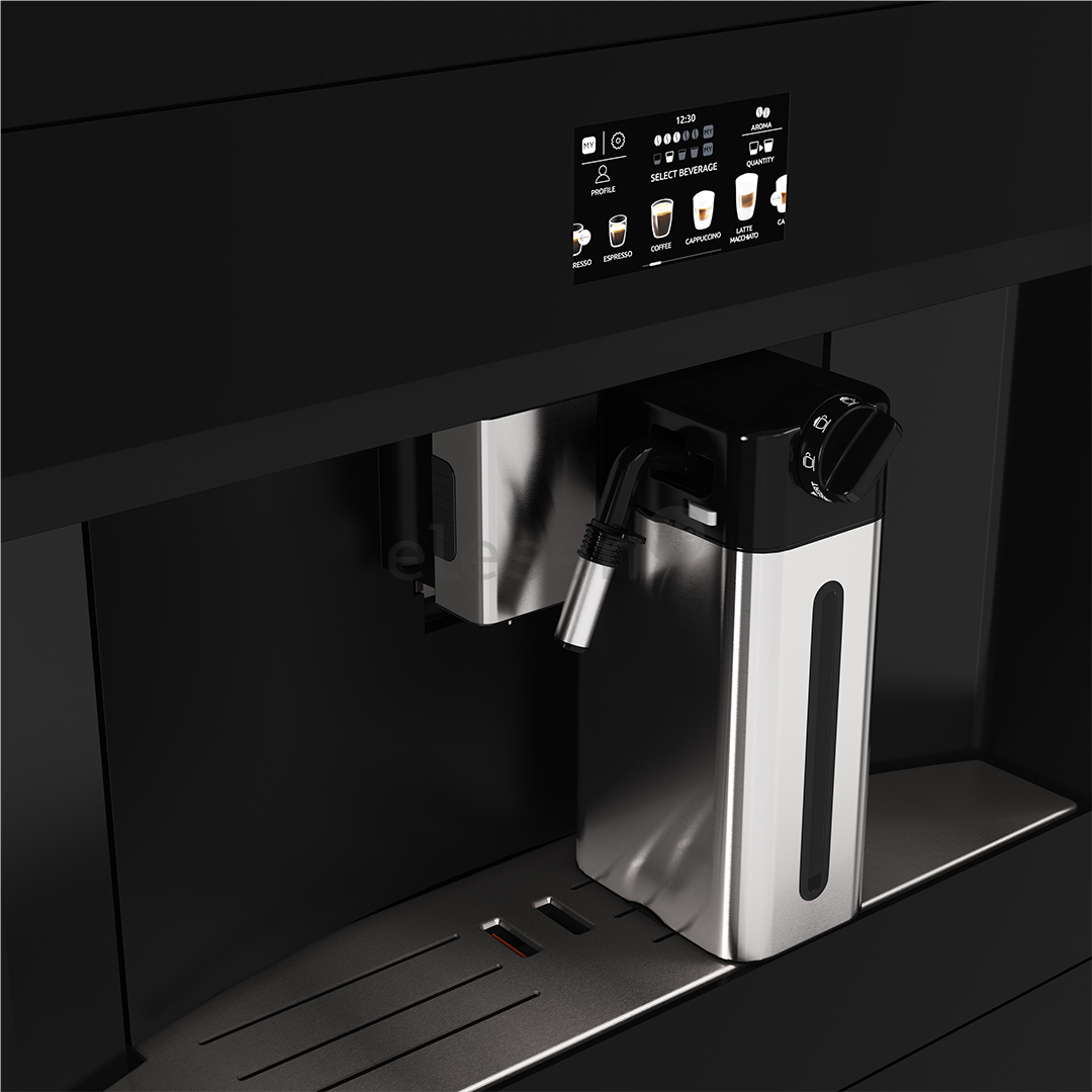 De Dietrich, black - Built-in espresso machine