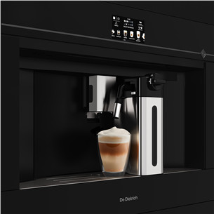 De Dietrich, black - Built-in espresso machine
