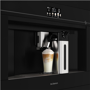 De Dietrich, black - Built-in espresso machine