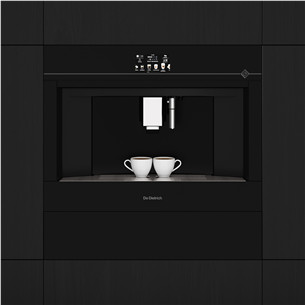 De Dietrich, black - Built-in espresso machine
