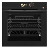 De Dietrich, pyrolytic cleaning, 73 L, black - Built-in oven