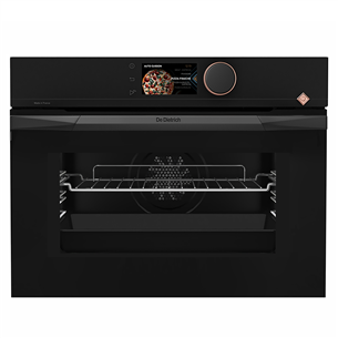 De Dietrich, 40 L, black - Built-in microwave oven with grill DKC4756H