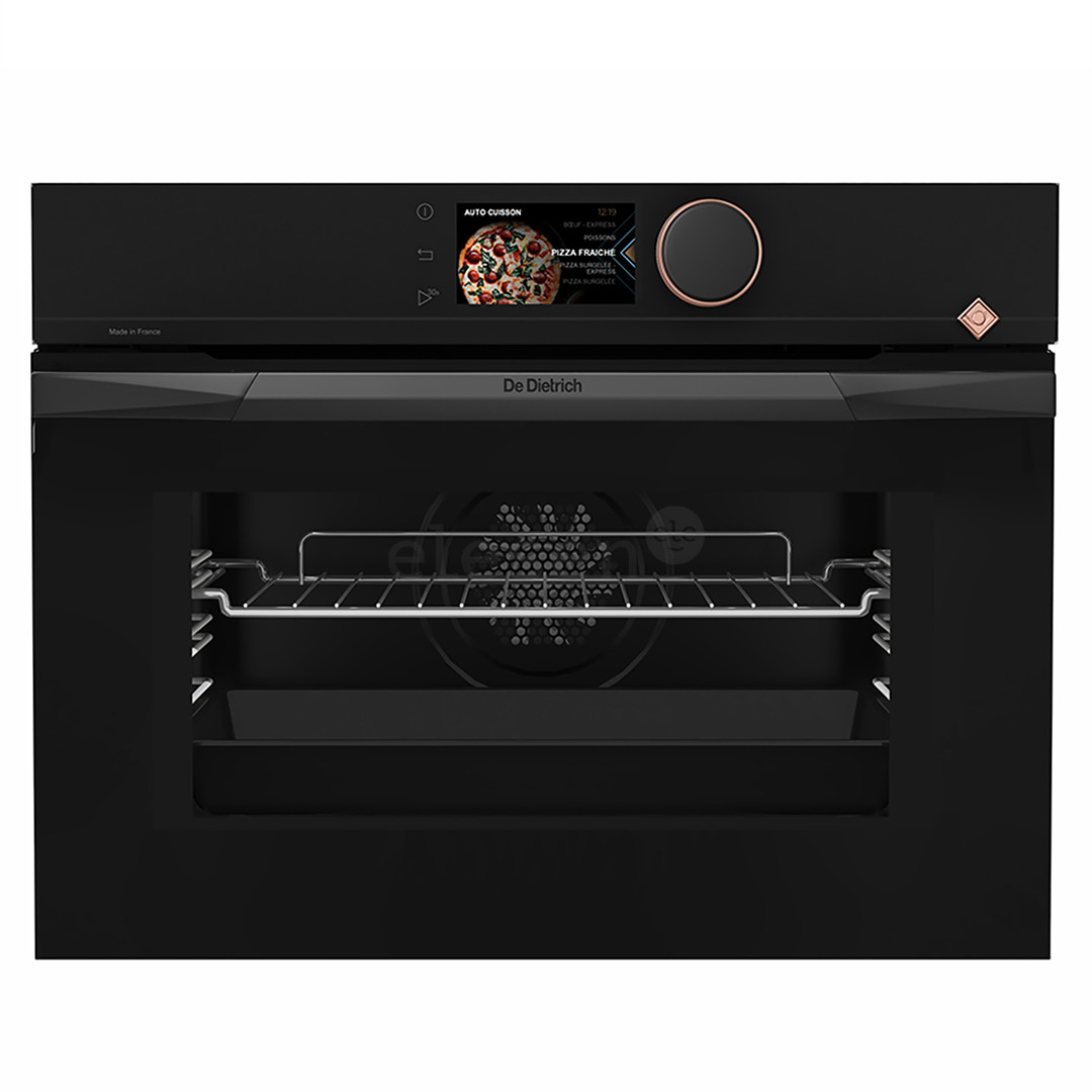 De Dietrich, 40 L, black - Built-in microwave oven with grill