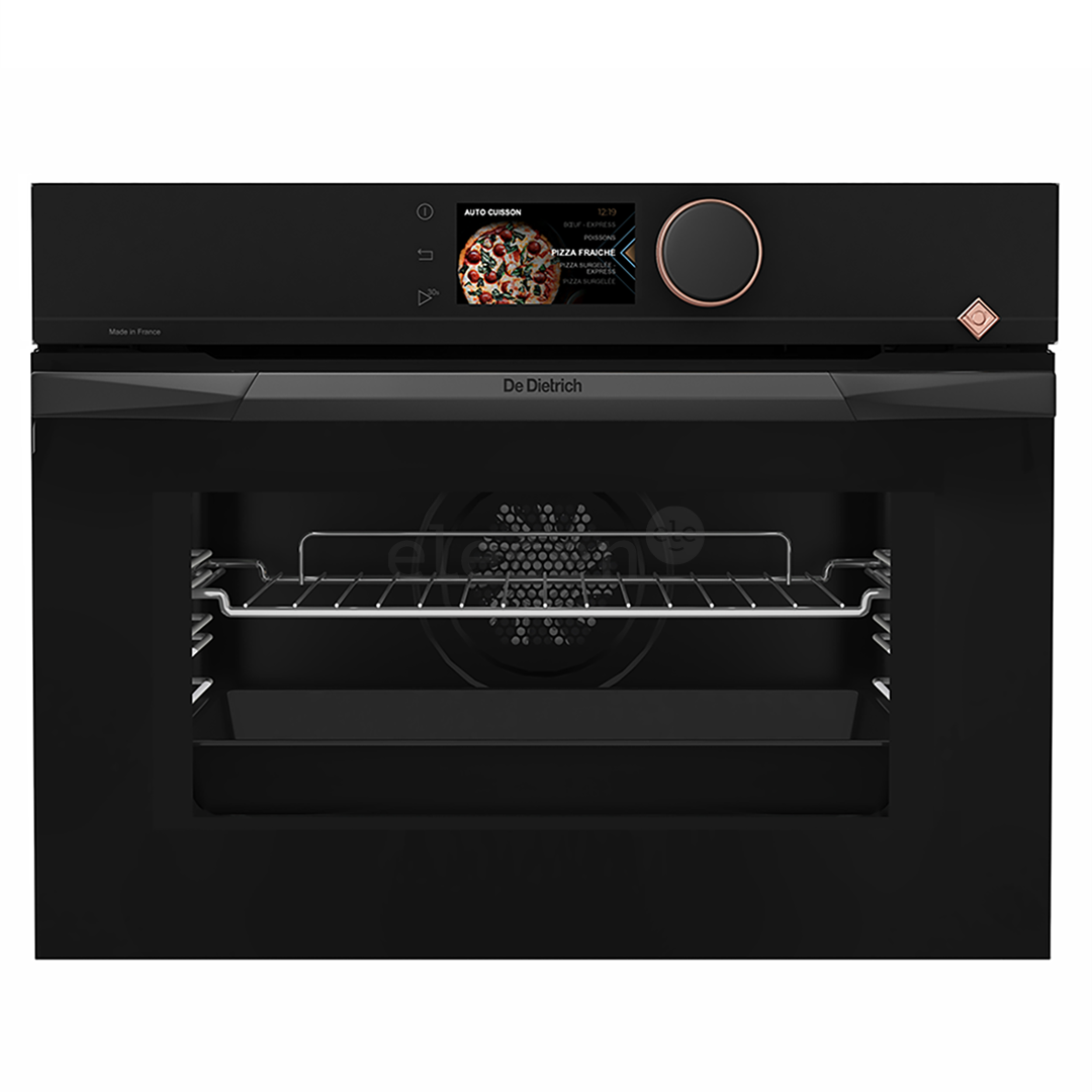 De Dietrich, 40 L, black - Built-in microwave oven with grill