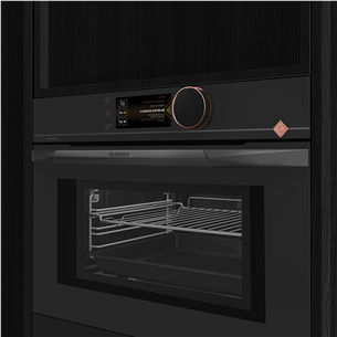 De Dietrich, 40 L, black - Built-in microwave oven with grill