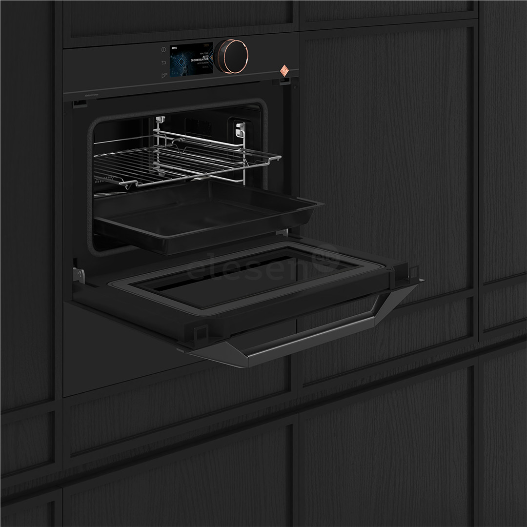 De Dietrich, 40 L, black - Built-in microwave oven with grill