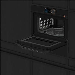 De Dietrich, 40 L, black - Built-in microwave oven with grill