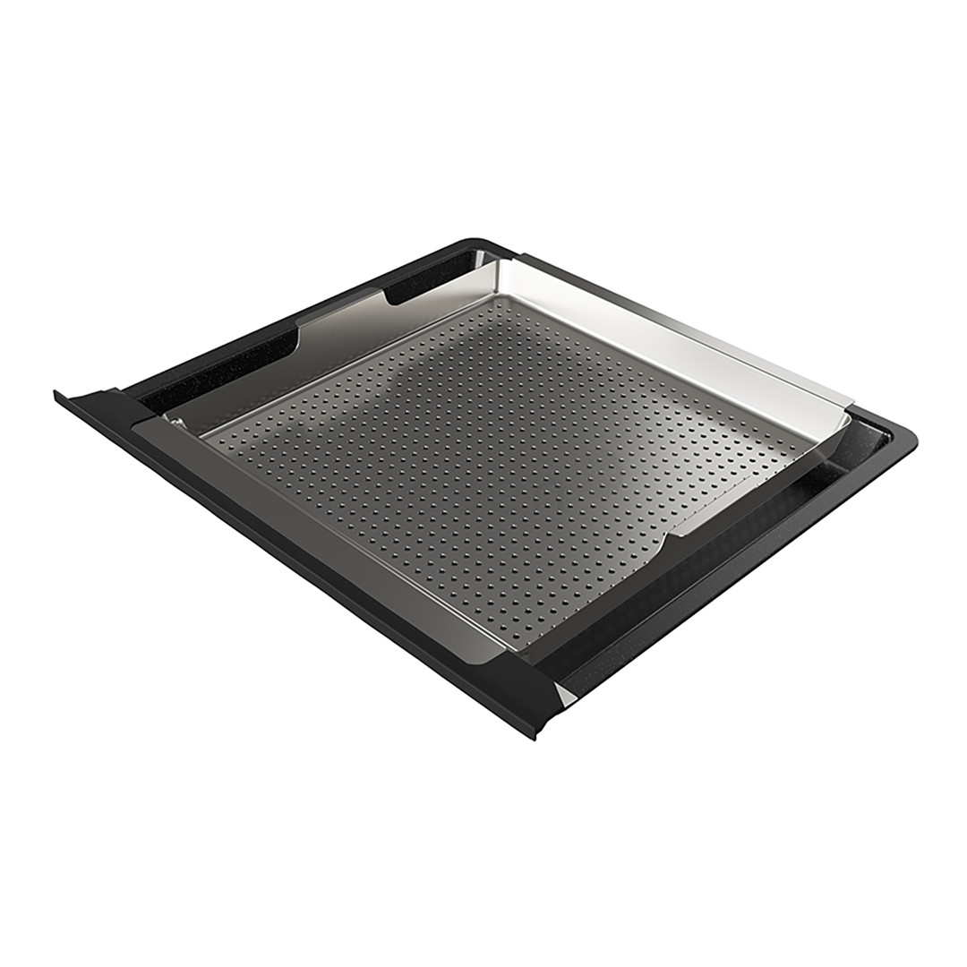 De Dietrich, pyrolytic cleaning, 40 L, black - Built-in compact oven