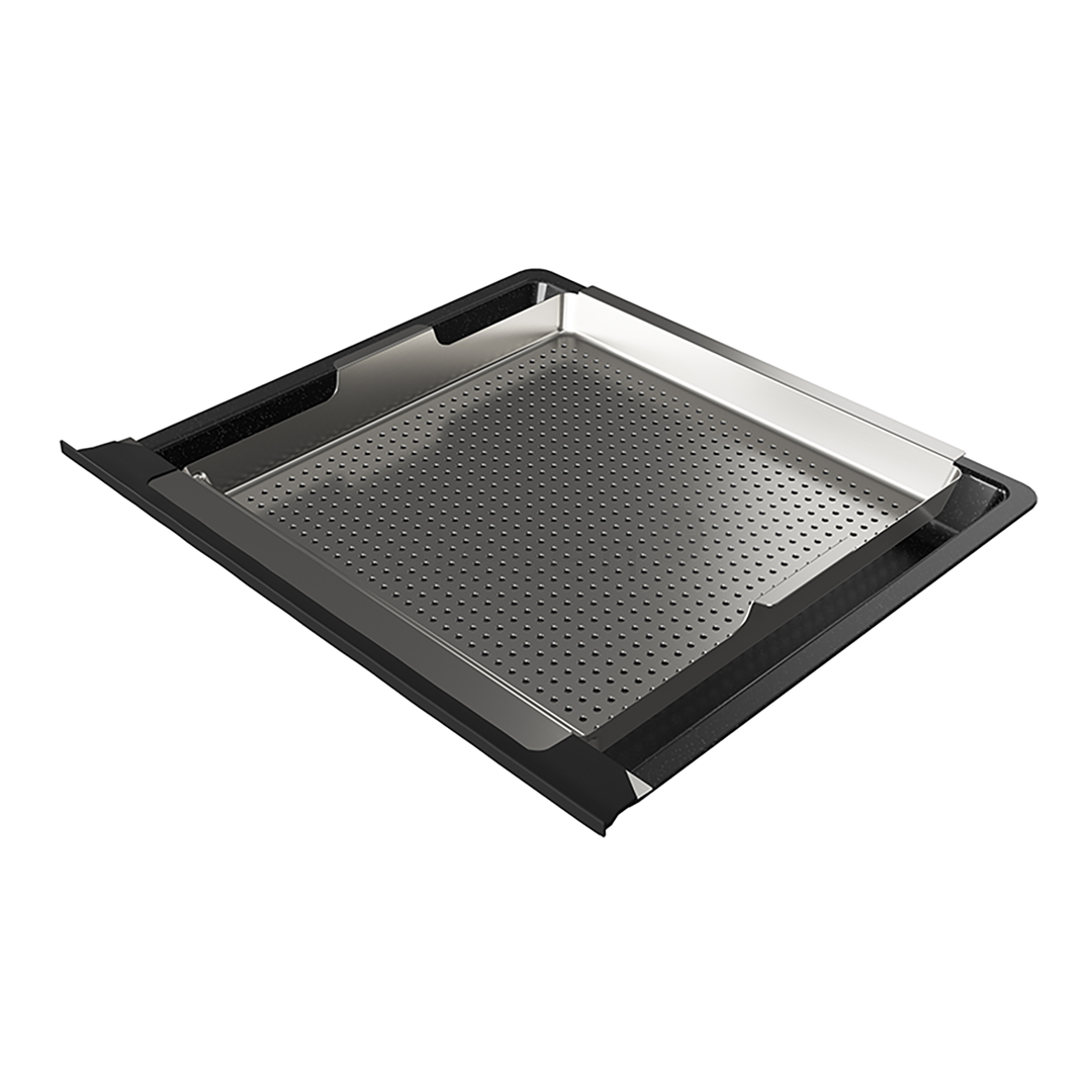 De Dietrich, pyrolytic cleaning, 40 L, black - Built-in compact oven