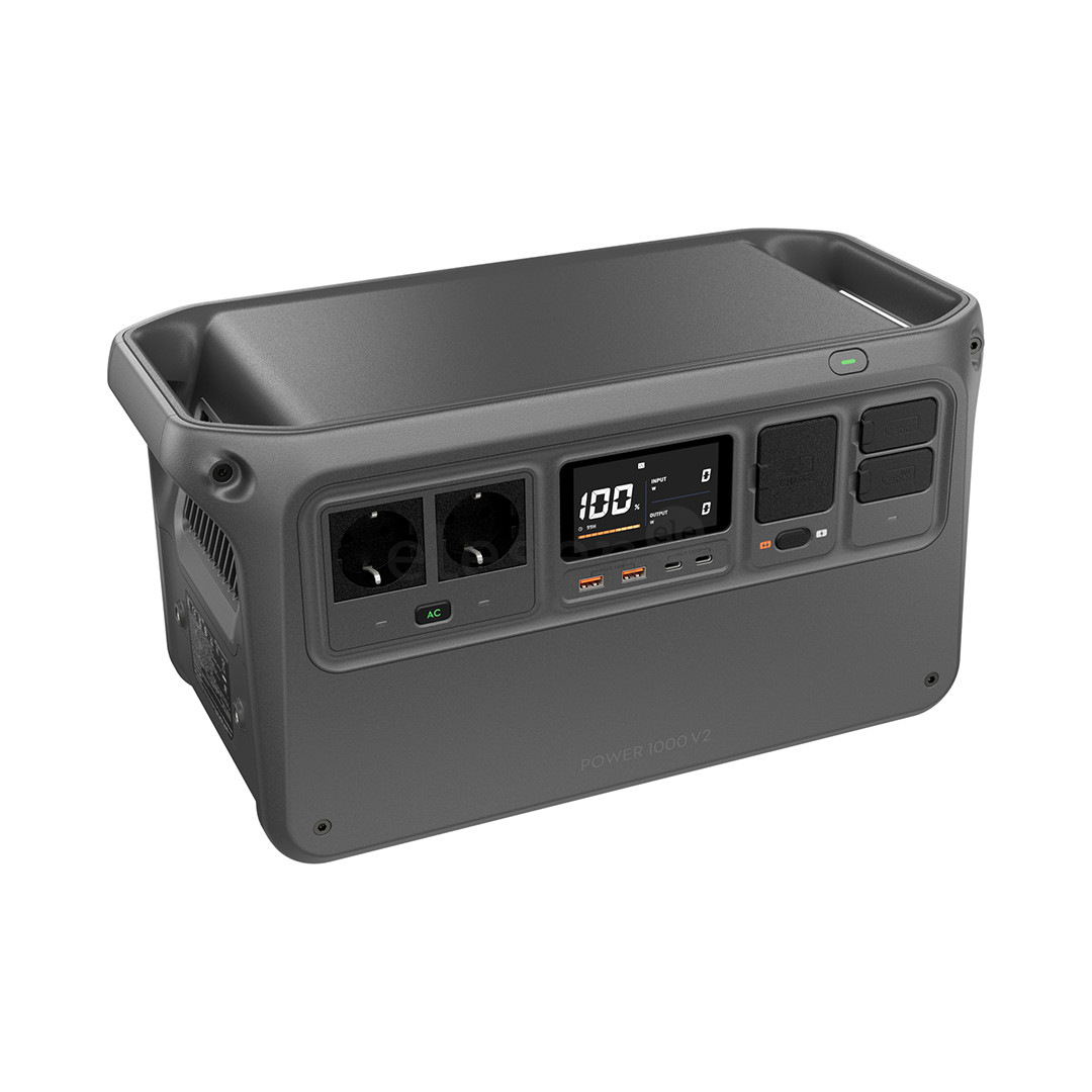 Dji Power 1000 V2, 1024 Wh, pilkas - Nešiojamas maitinimo šaltinis