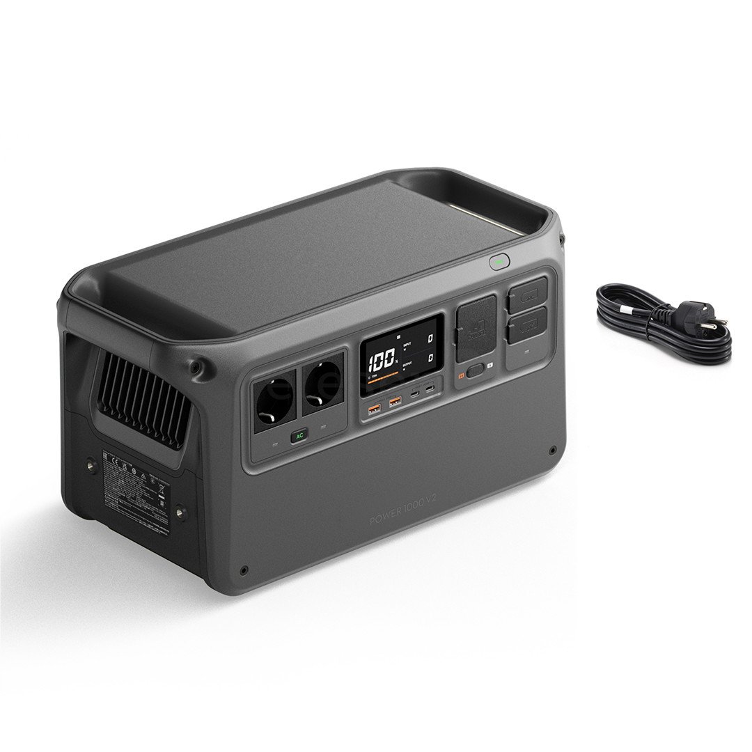 Dji Power 1000 V2, 1024 Wh, pilkas - Nešiojamas maitinimo šaltinis