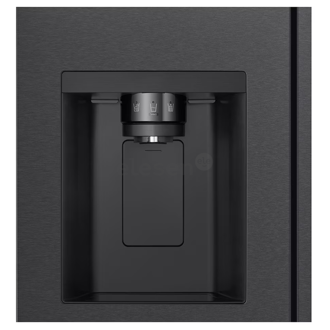 SBS šaldytuvas  LG, Water & Ice Dispenser, 641 l, aukštis 179 cm, juodas   Prekė-GSLC41EPPE.AEPQEUR