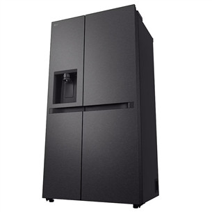 SBS šaldytuvas  LG, Water & Ice Dispenser, 641 l, aukštis 179 cm, juodas   Prekė-GSLC41EPPE.AEPQEUR