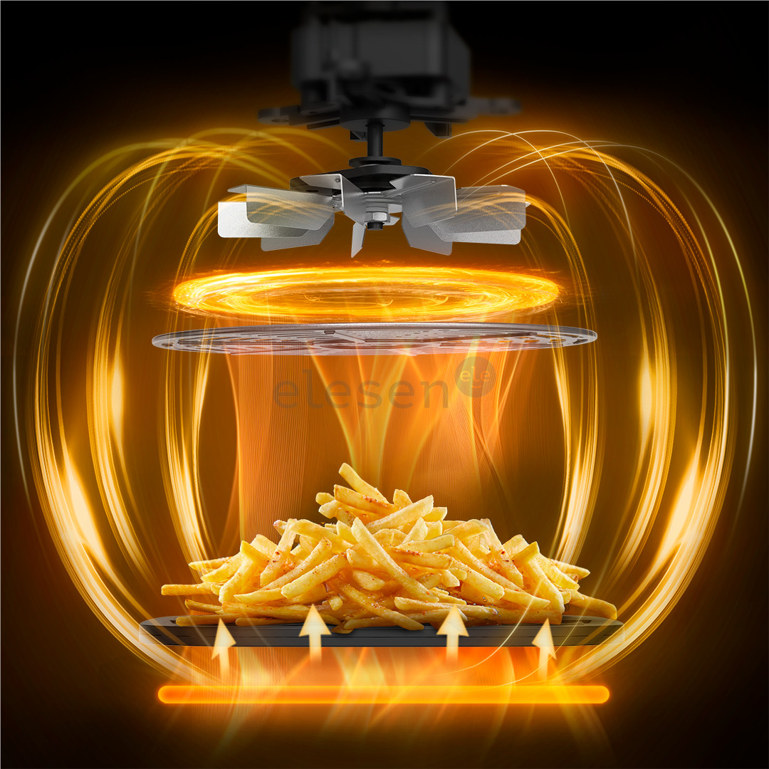 Tefal Easy Fry XL Surface, 2200 W, 4 L, tamsiai pilka - Karšto oro gruzdintuvė