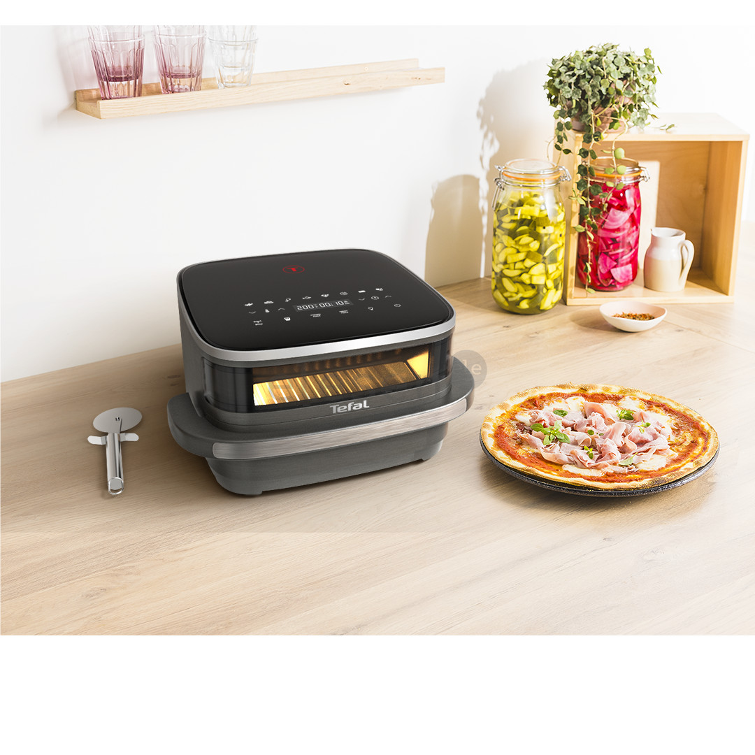 Tefal Easy Fry XL Surface, 2200 W, 4 L, tamsiai pilka - Karšto oro gruzdintuvė