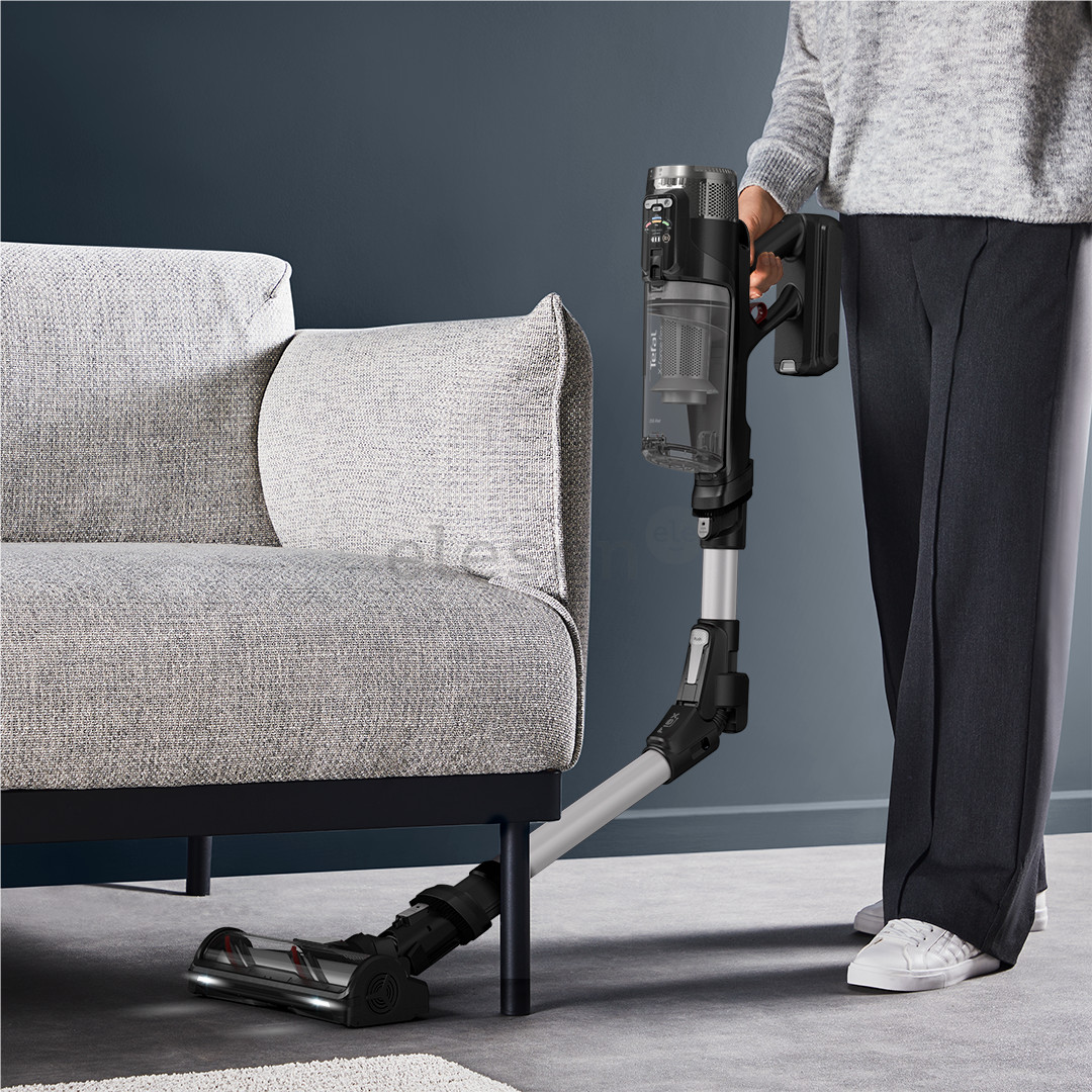 Tefal X-Force Flex 13.60 Complete, Allergy model, pilkas/juodas - Belaidis dulkių siurblys