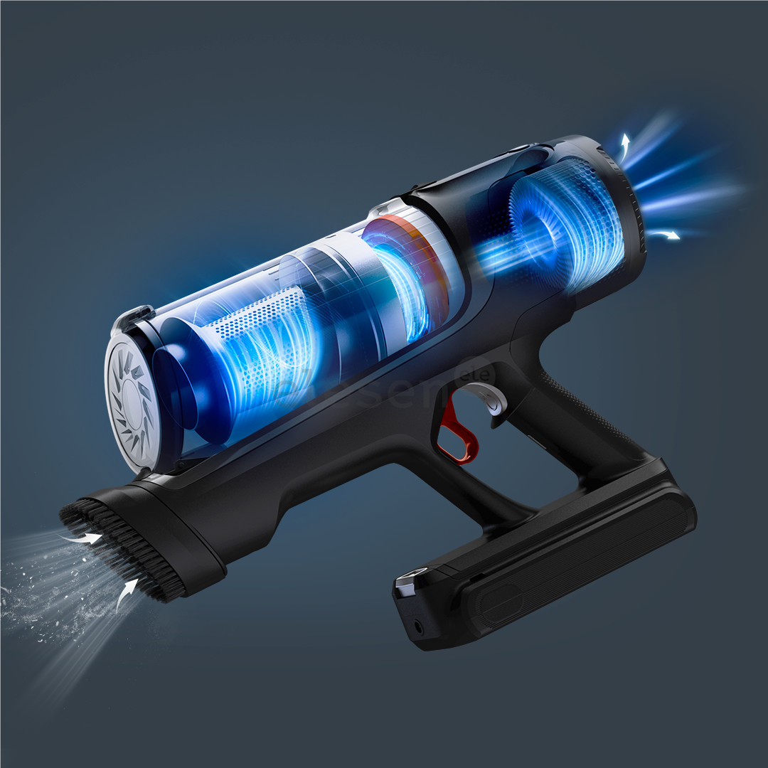 Tefal X-Force Flex 13.60 Complete, Allergy model, pilkas/juodas - Belaidis dulkių siurblys