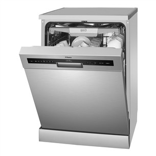 Hansa, 14 place settings, width 60 cm, inox - Free standing dishwasher
