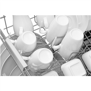 Hansa, 14 place settings, width 60 cm, inox - Free standing dishwasher