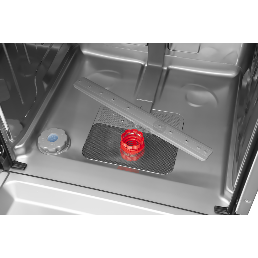 Hansa, 14 place settings, width 60 cm, inox - Free standing dishwasher