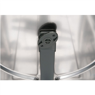 Hansa, 14 place settings, width 60 cm, inox - Free standing dishwasher