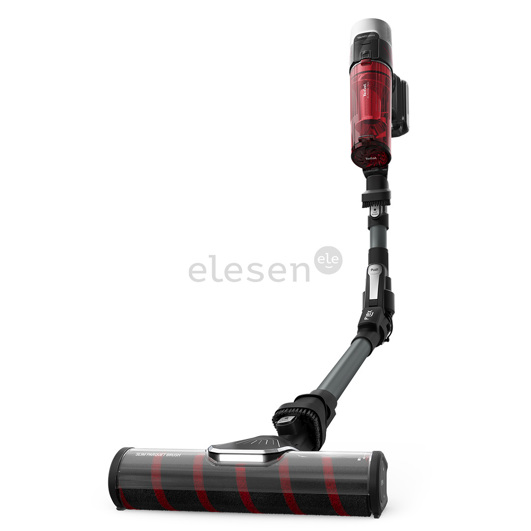 Tefal X-Force Flex 9.60 Complete, raudonas/pilkas - Belaidis dulkių siurblys