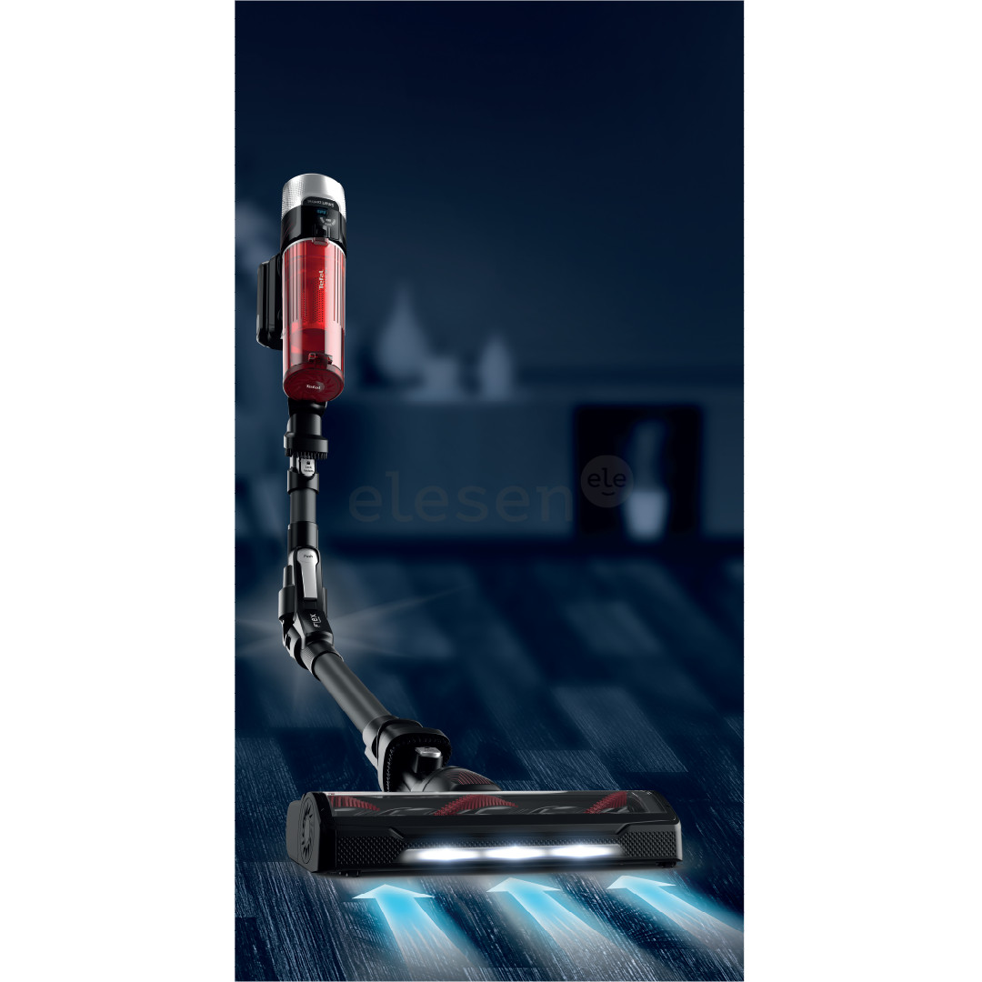 Tefal X-Force Flex 9.60 Complete, raudonas/pilkas - Belaidis dulkių siurblys