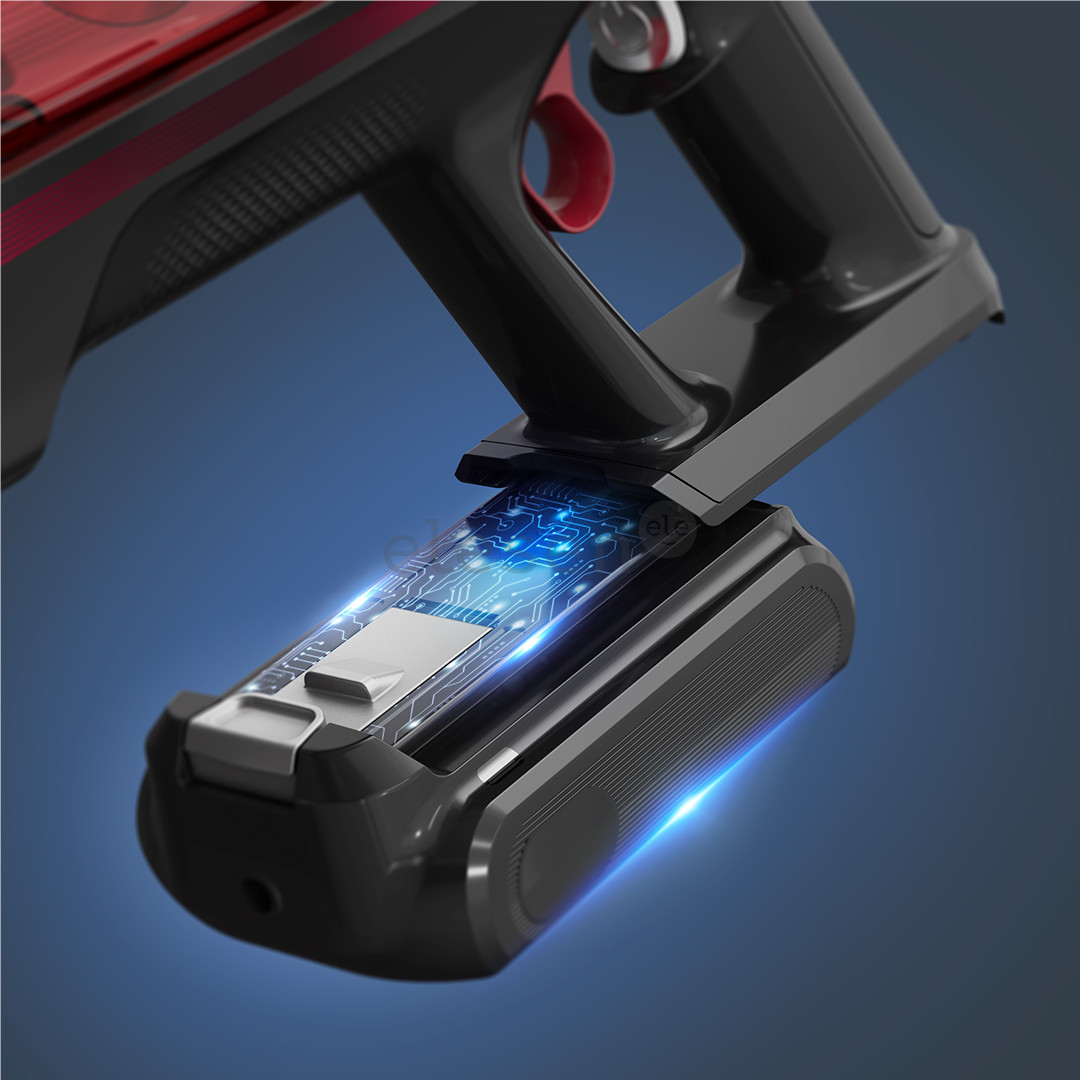 Tefal X-Force Flex 9.60 Complete, raudonas/pilkas - Belaidis dulkių siurblys