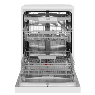 Hansa, 14 place settings, width 60 cm, white - Free standing dishwasher