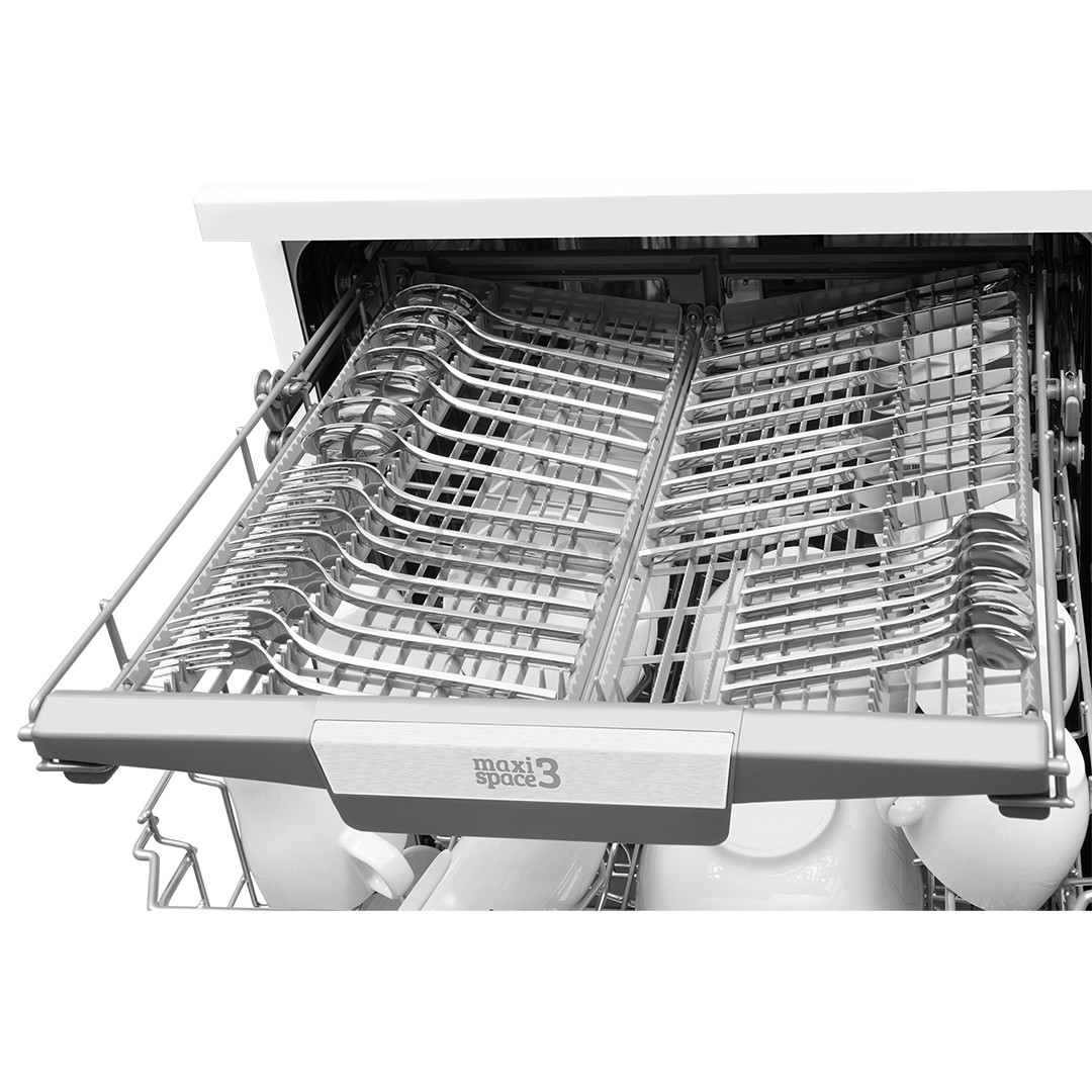 Hansa, 14 комплектов посуды, ширина 60 см, белый - Отдельностоящая посудомоечная машина