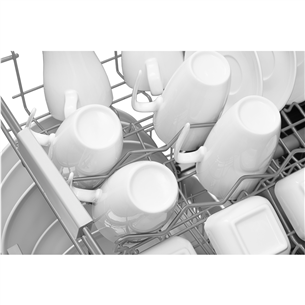 Hansa, 14 place settings, width 60 cm, white - Free standing dishwasher