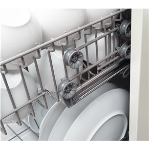 Hansa, 14 place settings, width 60 cm, white - Free standing dishwasher