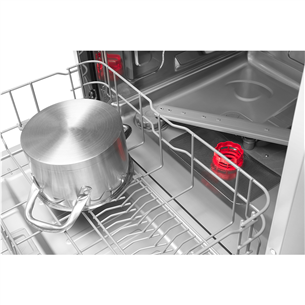 Hansa, 14 place settings, width 60 cm, white - Free standing dishwasher