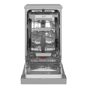 Hansa, 10 place settings, width 44.8 cm, inox - Free standing dishwasher