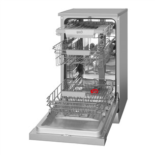 Hansa, 10 komplektų talpa, plotis 44,8 cm, nerūdijančio plieno - Indaplovė