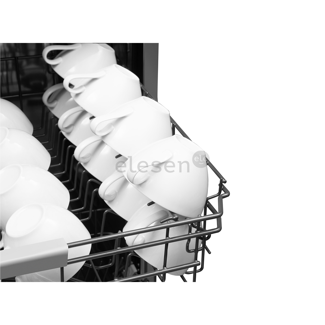 Hansa, 10 place settings, width 44.8 cm, inox - Free standing dishwasher