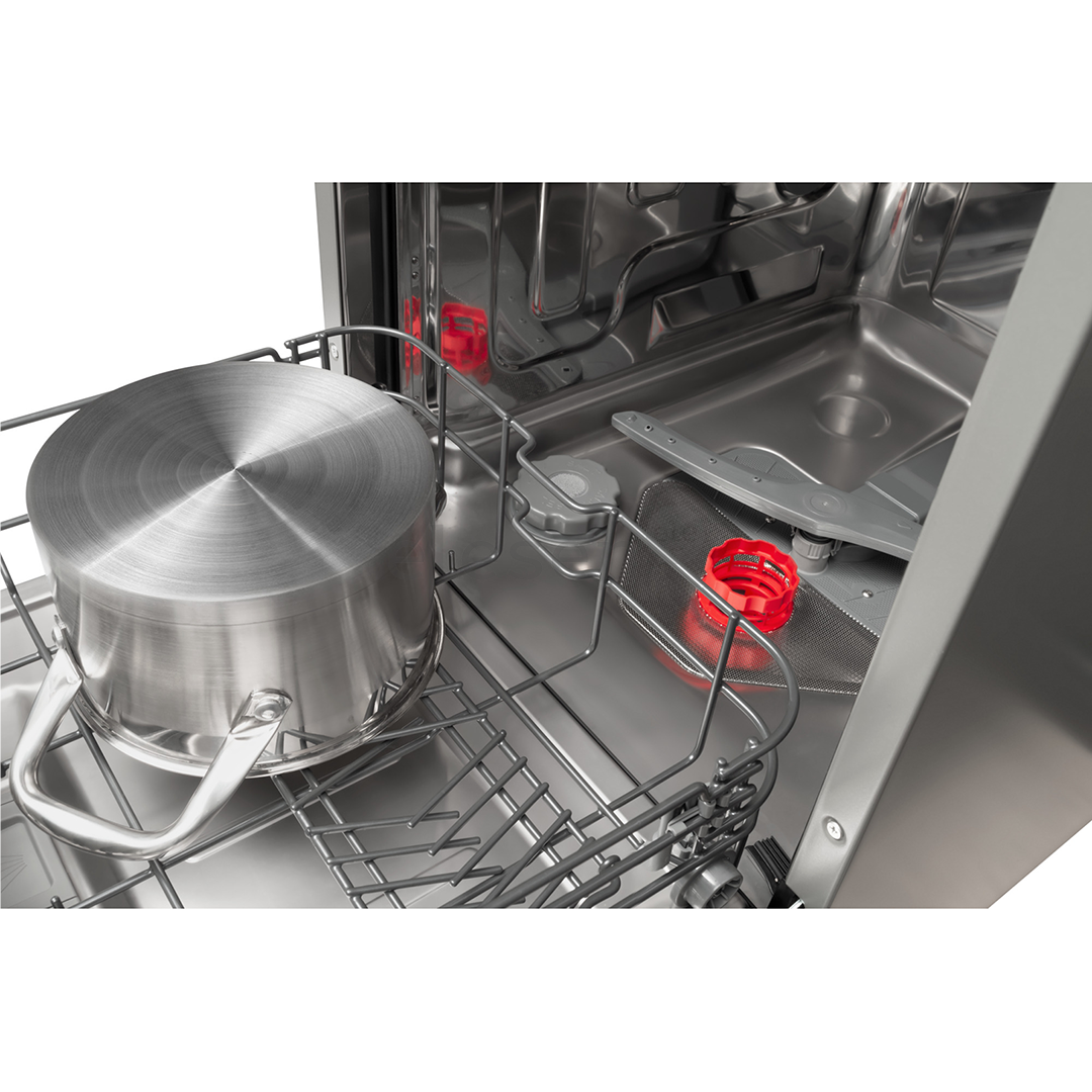 Hansa, 10 place settings, width 44.8 cm, inox - Free standing dishwasher
