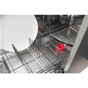 Hansa, 10 place settings, width 44.8 cm, inox - Free standing dishwasher