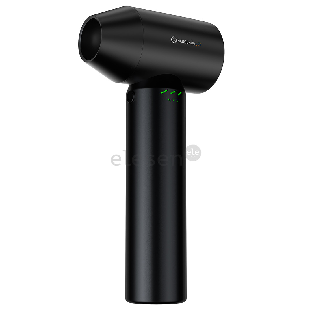 Hedgehog Jet, juodas - Belaidis pūstuvas