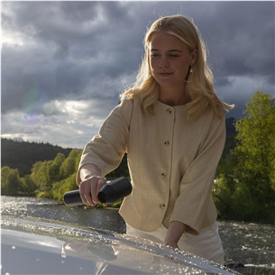 Hedgehog Jet, juodas - Belaidis pūstuvas