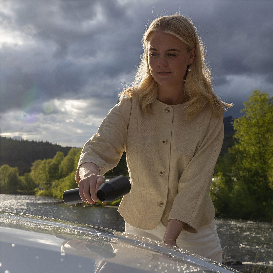 Hedgehog Jet, juodas - Belaidis pūstuvas