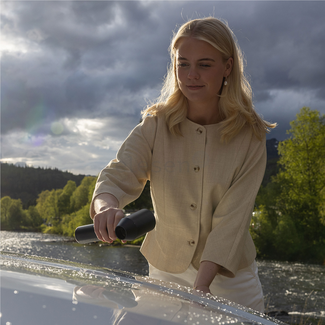 Hedgehog Jet, juodas - Belaidis pūstuvas