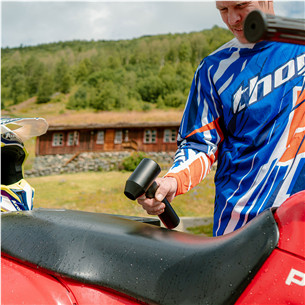 Hedgehog Jet, juodas - Belaidis pūstuvas