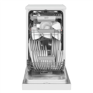 Hansa, 10 place settings, width 44.8 cm, white - Free standing dishwasher