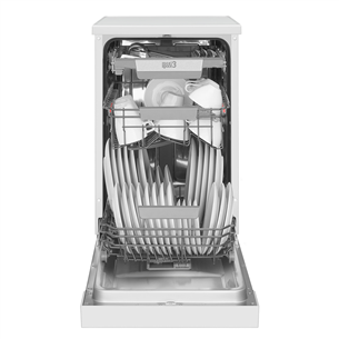 Hansa, 10 place settings, width 44.8 cm, white - Free standing dishwasher